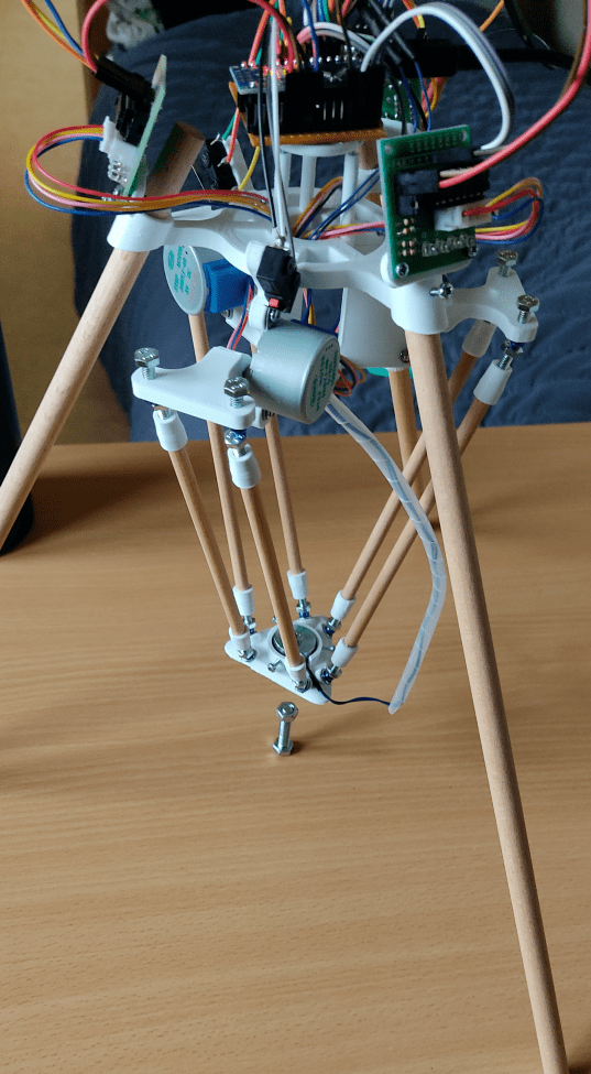 Simple Delta Robot - Cheap and Easy to Build 3D model