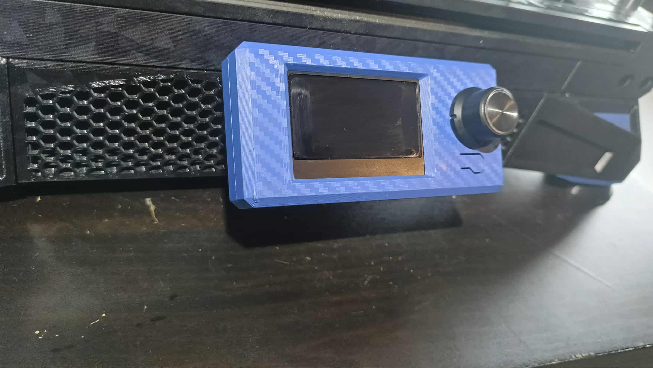 BTT MINI12864 mount for ENDER NG v1.2 with vervurax FLASH MESH SKIRTS 3D model thumbnail