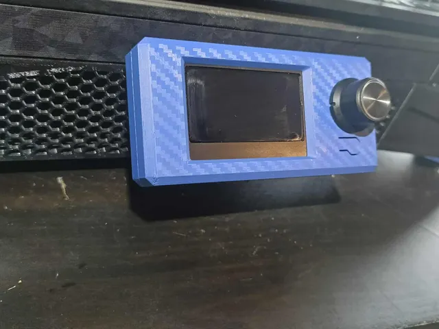 BTT MINI12864 mount for ENDER NG v1.2 with vervurax FLASH MESH SKIRTS