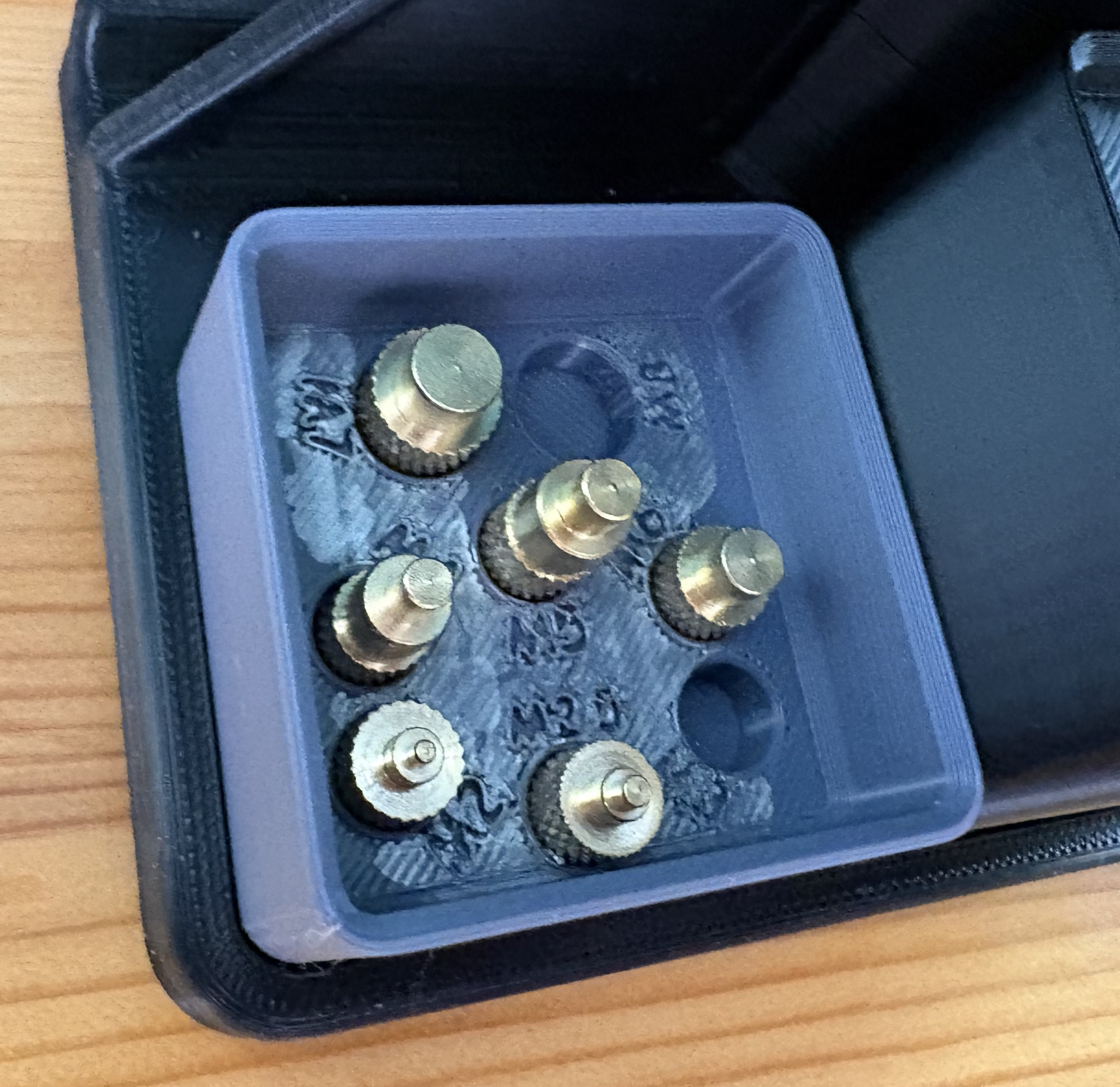 Gridfinity C245 Heat Set Insert holder 3D model
