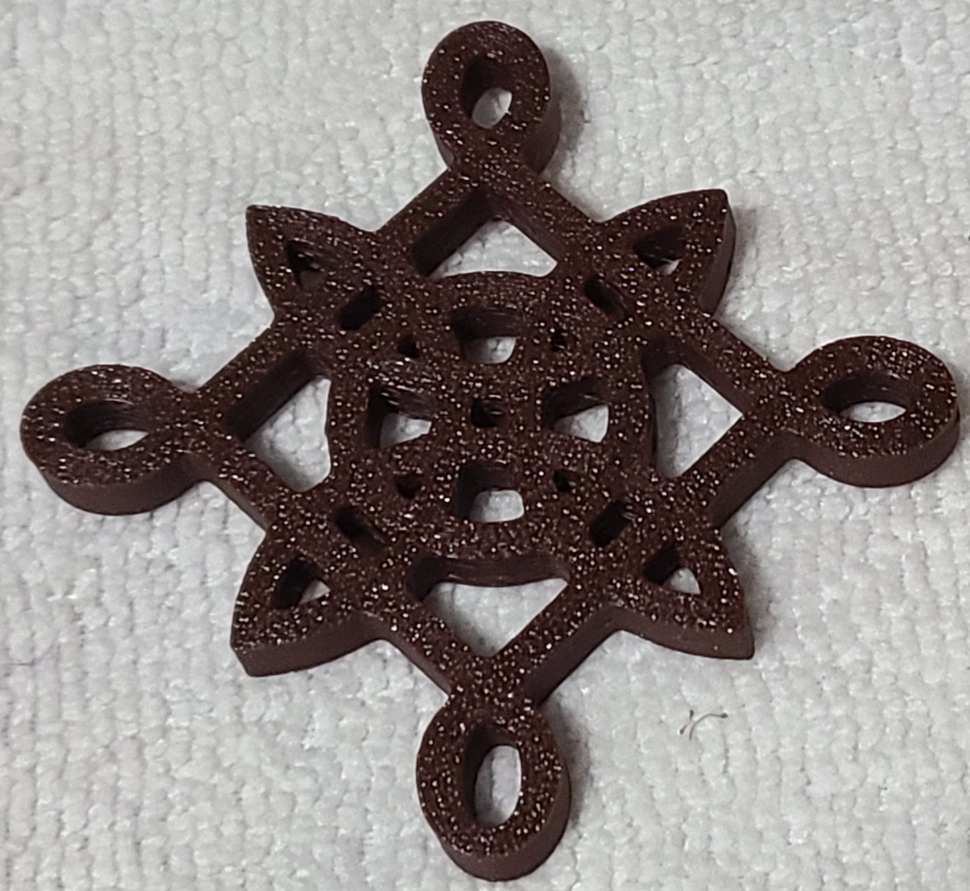 Lacy Knot Pendant for Necklace