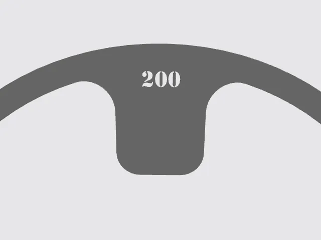 Adapter Papp-Spule mit NFC (25mm)