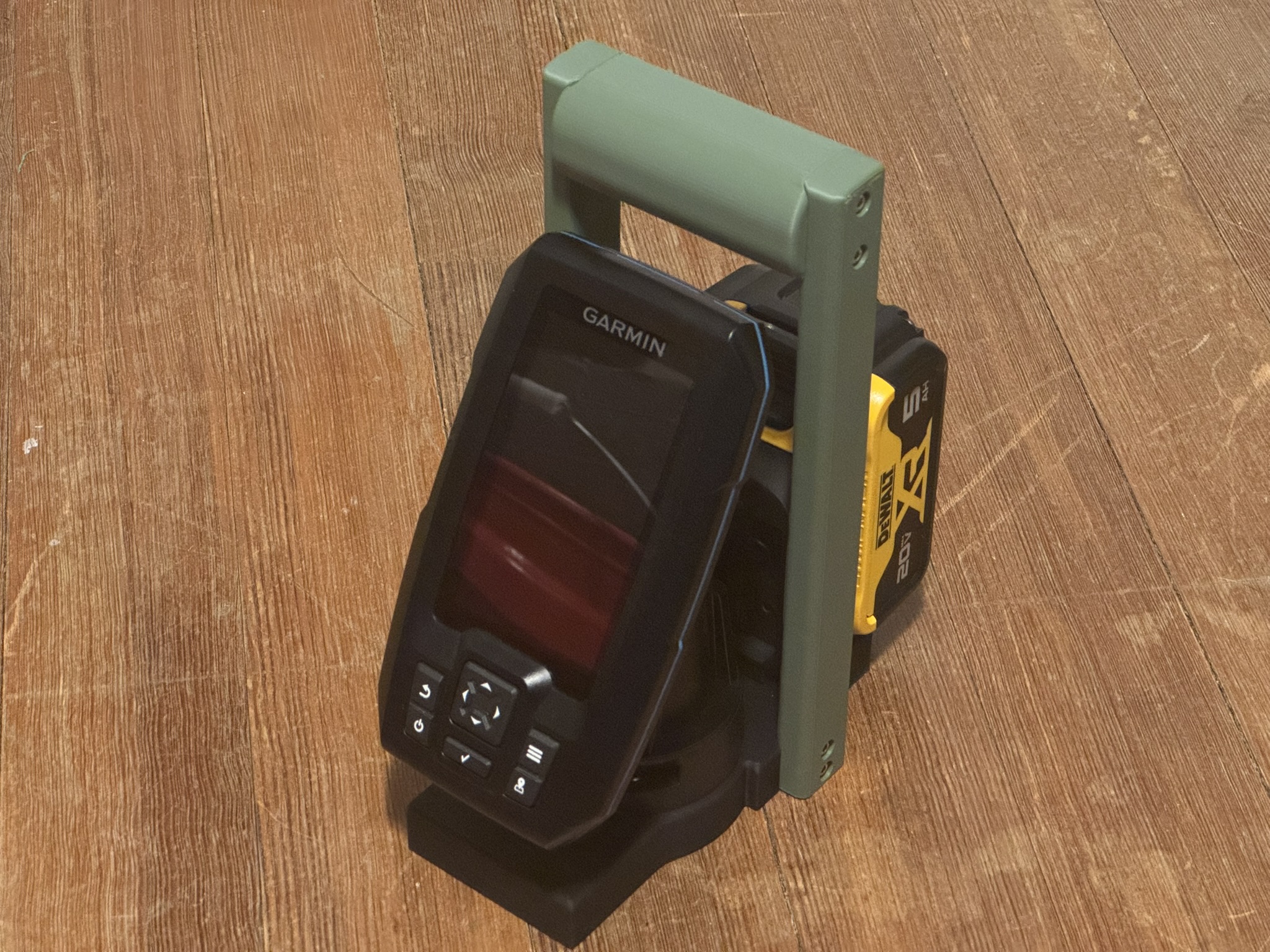 Garmin Striker 4 Ice Fishing Rig