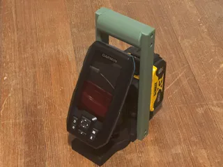 Garmin Striker 4 Ice Fishing Rig