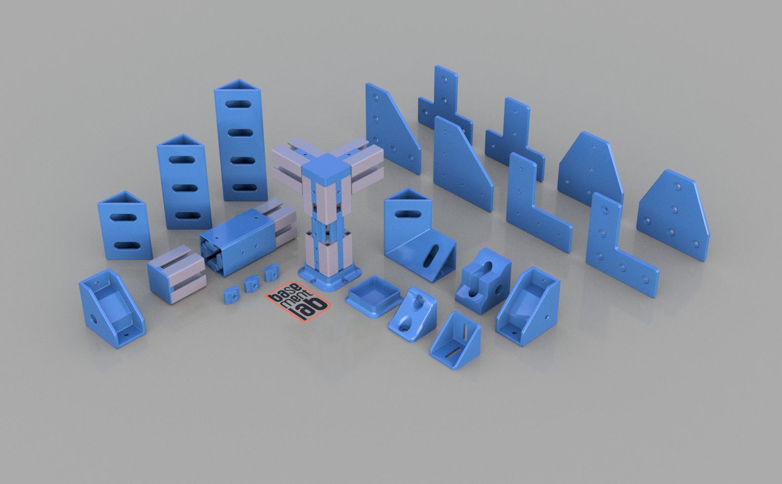 4040 T-slot Aluminium Profile plus Accessories for profile system