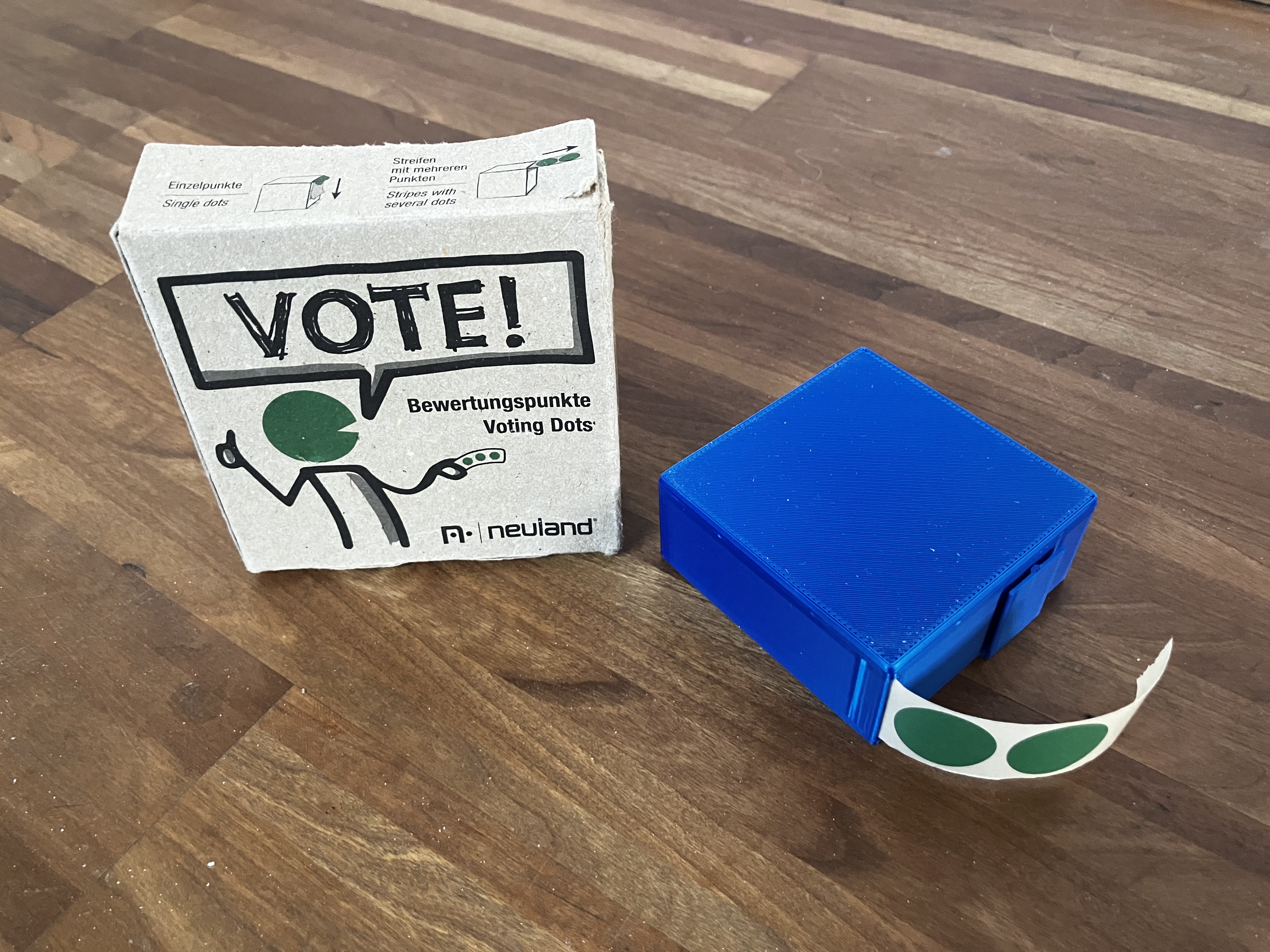 Klebepunkte Spender Neuland adhesive dots roll dispenser