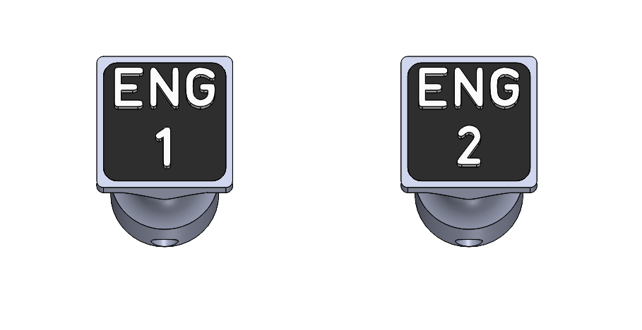A320 Engine Start Switch — miniatura 2