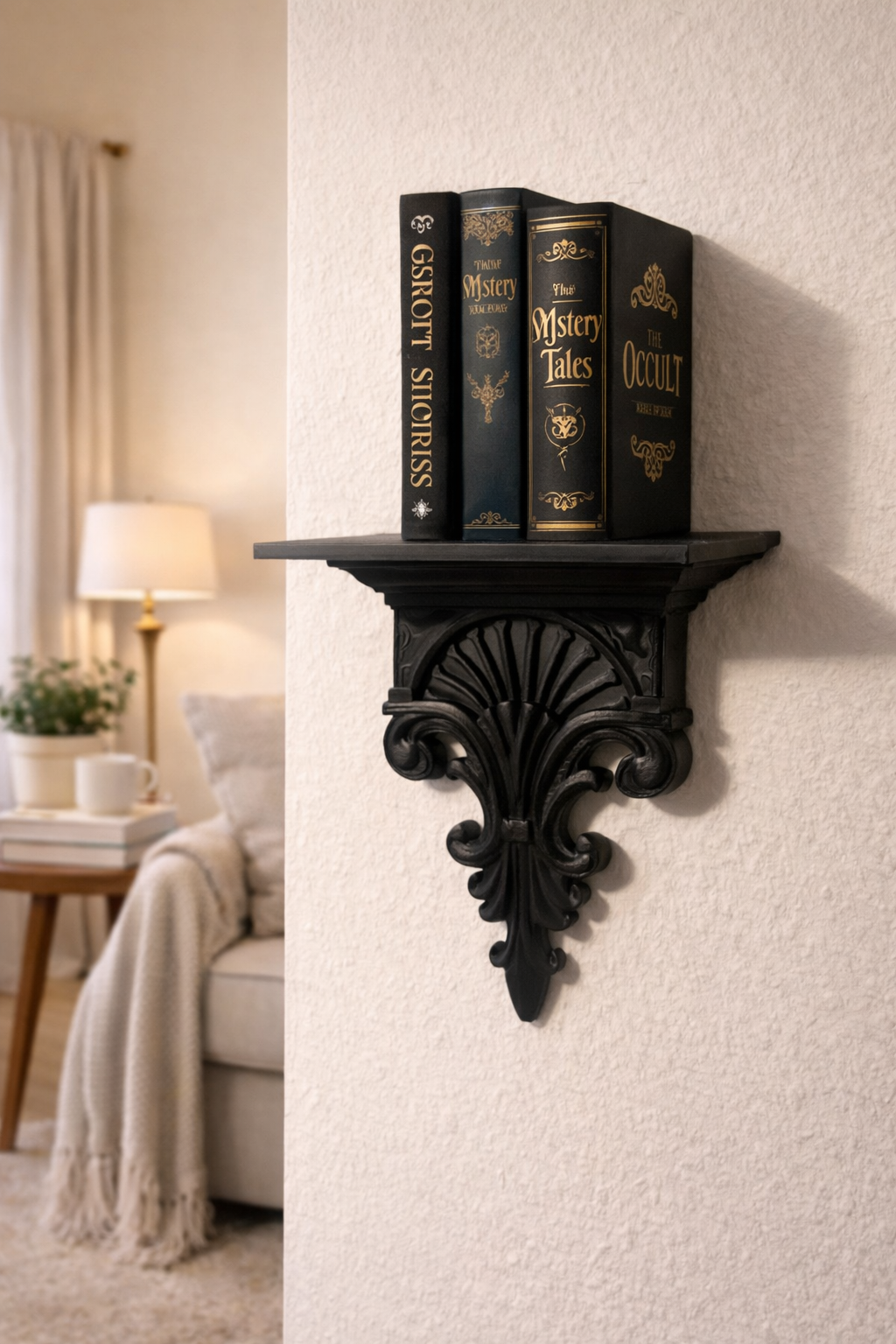 Gothic Victorian Bookshelf Design
