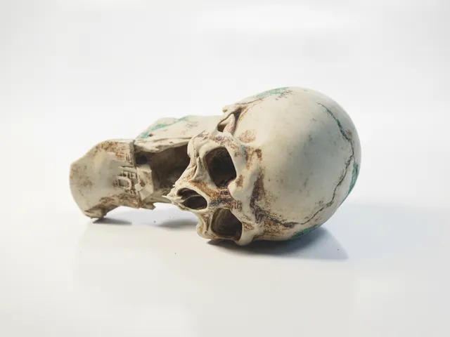 Skull Castle Gothic Sculpture 3D Printable