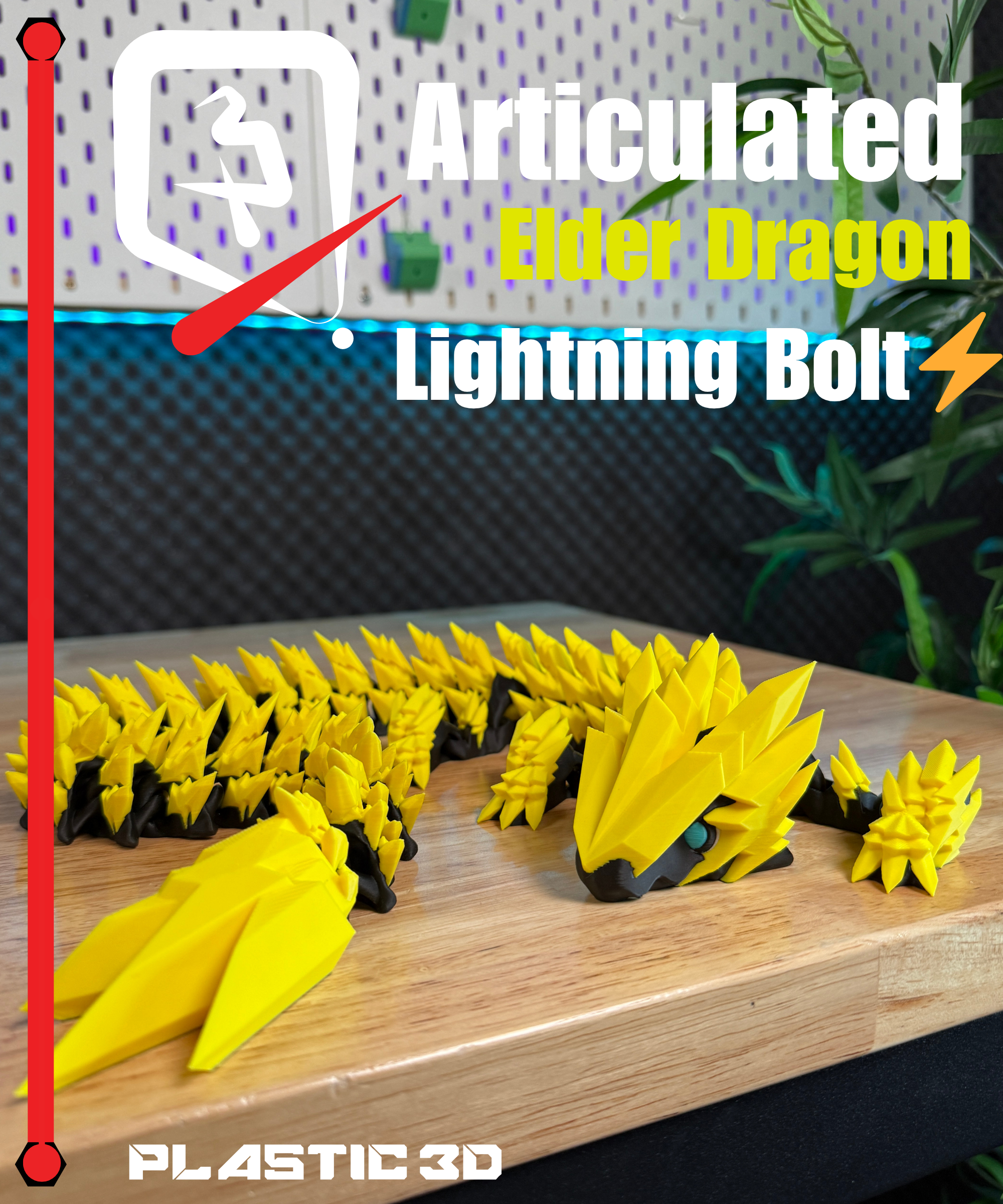 Articulated Lightning Dragon – Elder Version