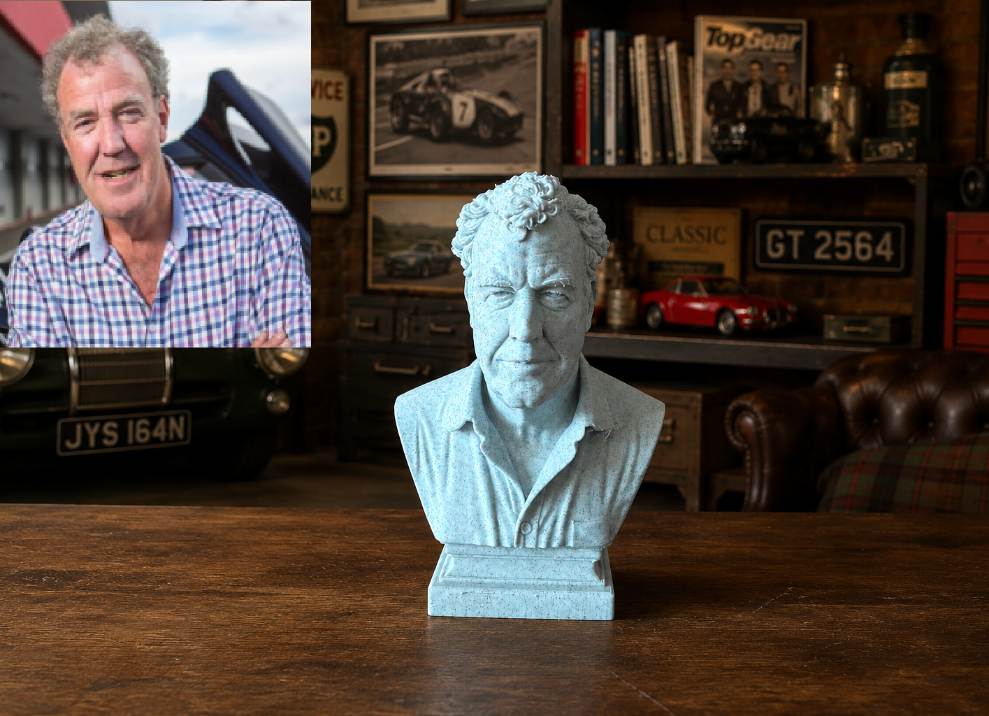 Jeremy Charles Robert Clarkson (Jezza) – Bust