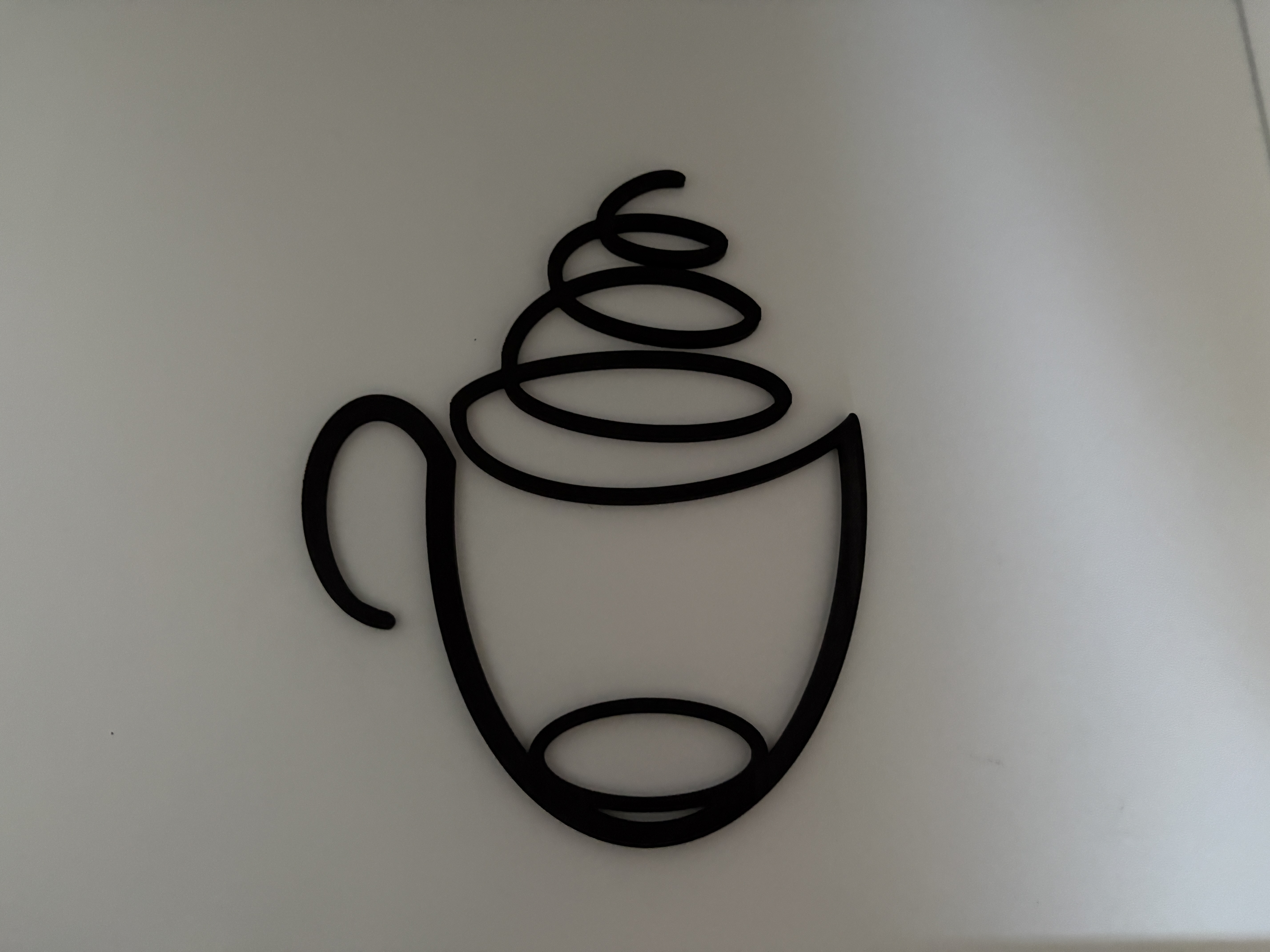 Coffee cup Line Art — STL Grátis | 3DFinder