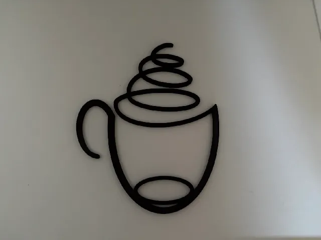 Coffee cup Line Art