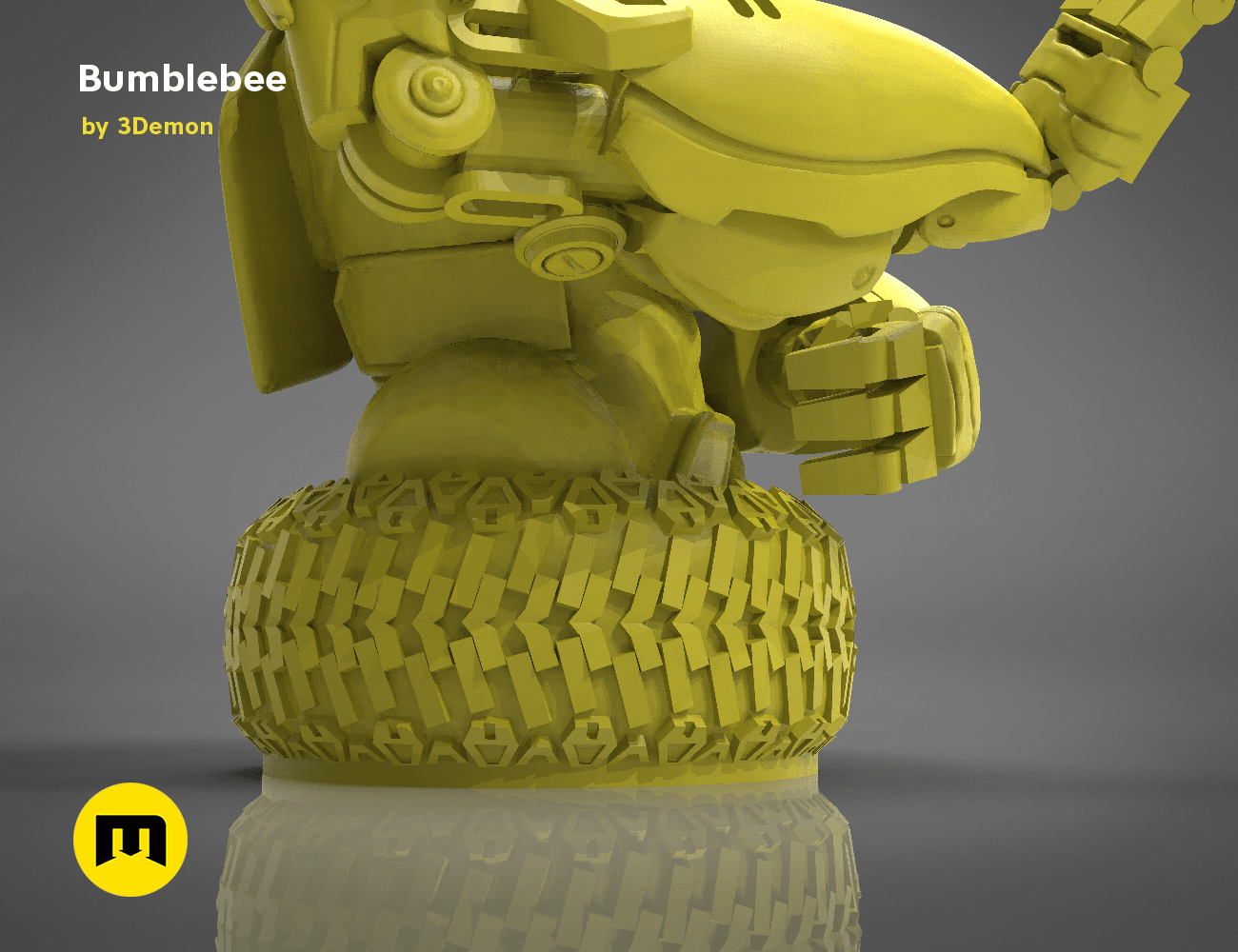 Bumblebee bust — thumbnail 16