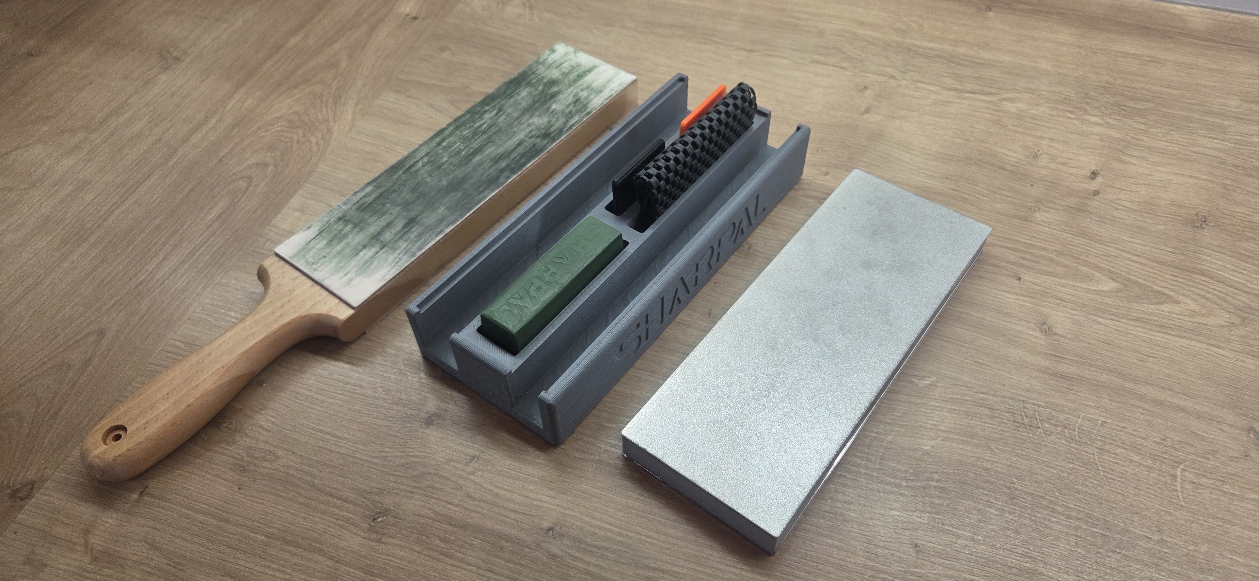 Sharpal Sharpening Stone & Strop Holder — miniatura 4