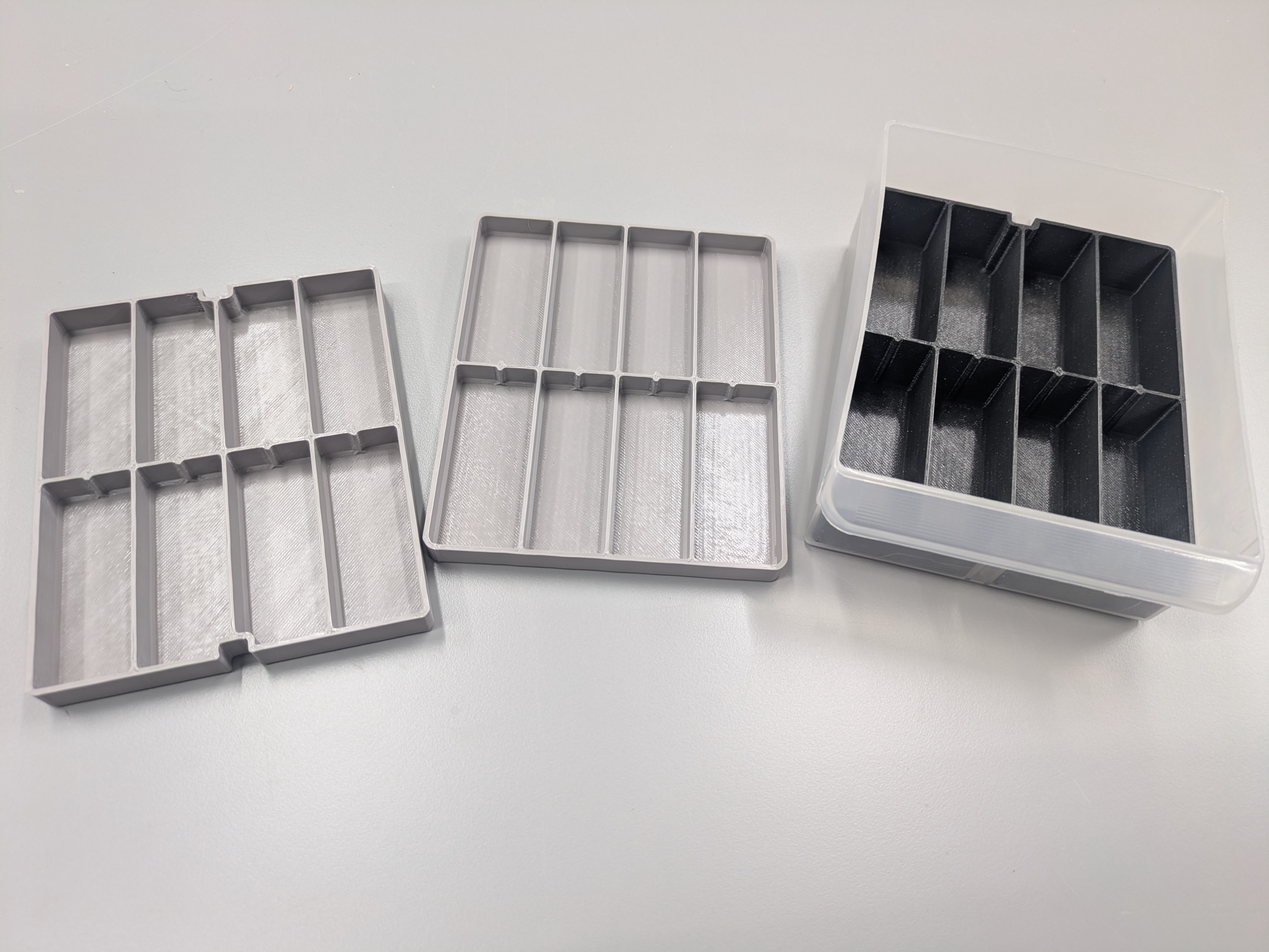 Remixed Akro-Mils Large Drawer Trays
