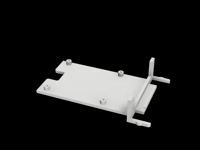 Raspberry Pi 4 mounting bracket