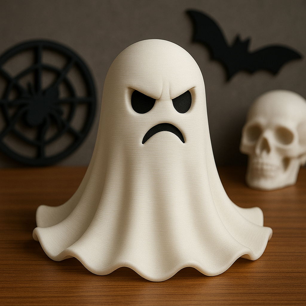 Angry Halloween Ghost