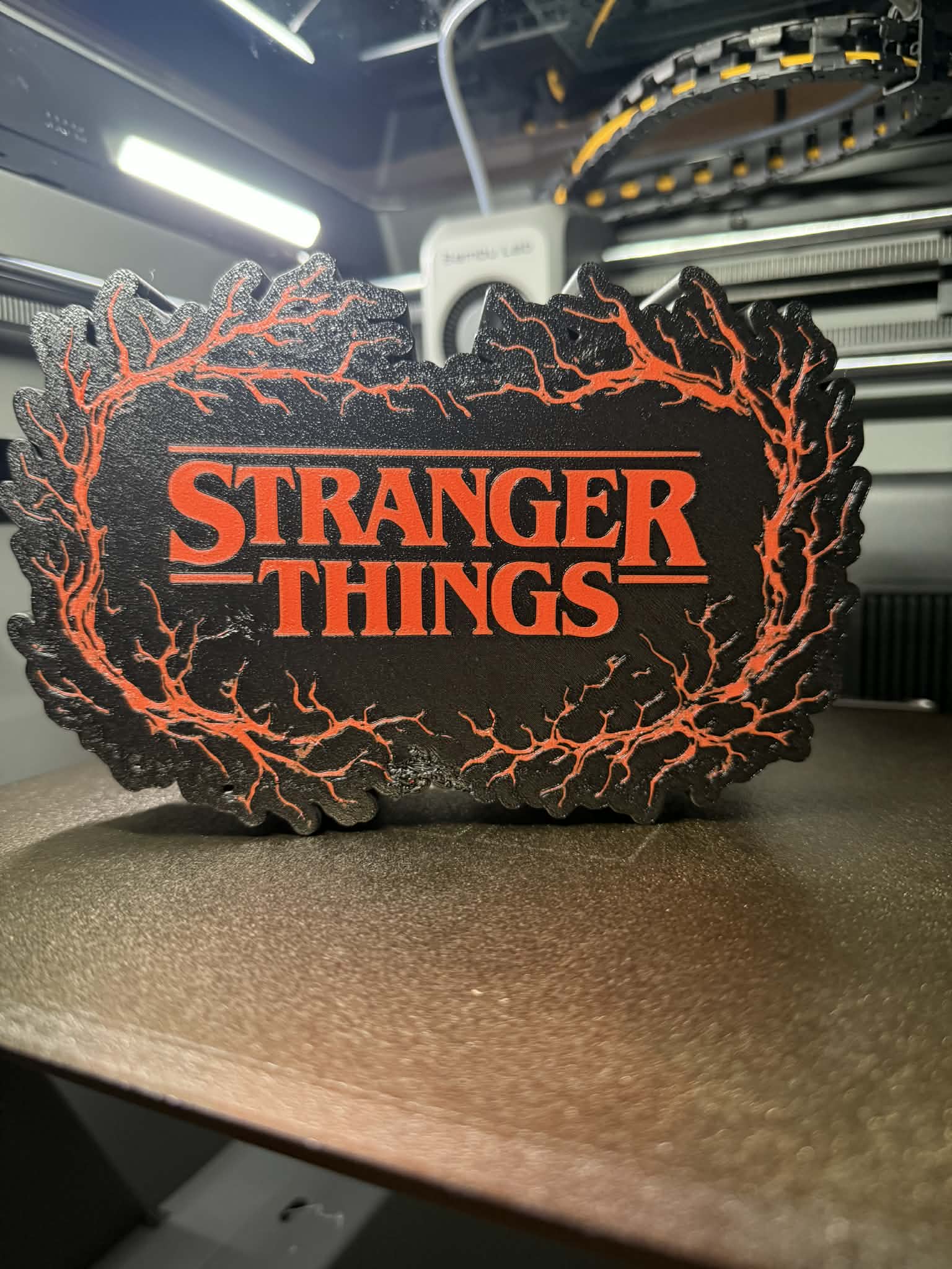 Stranger Things LED Lightbox – High Detail Wall
