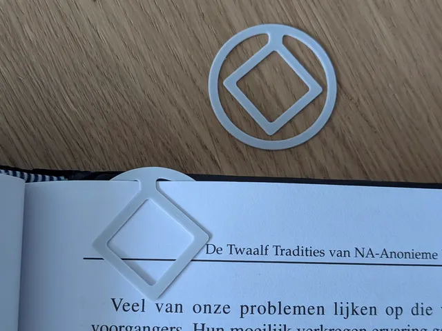 Narcotics Anonymous NA Bookmark