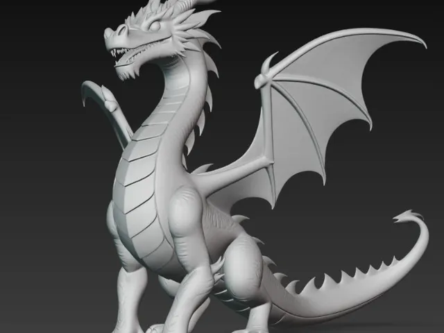 winged dragon