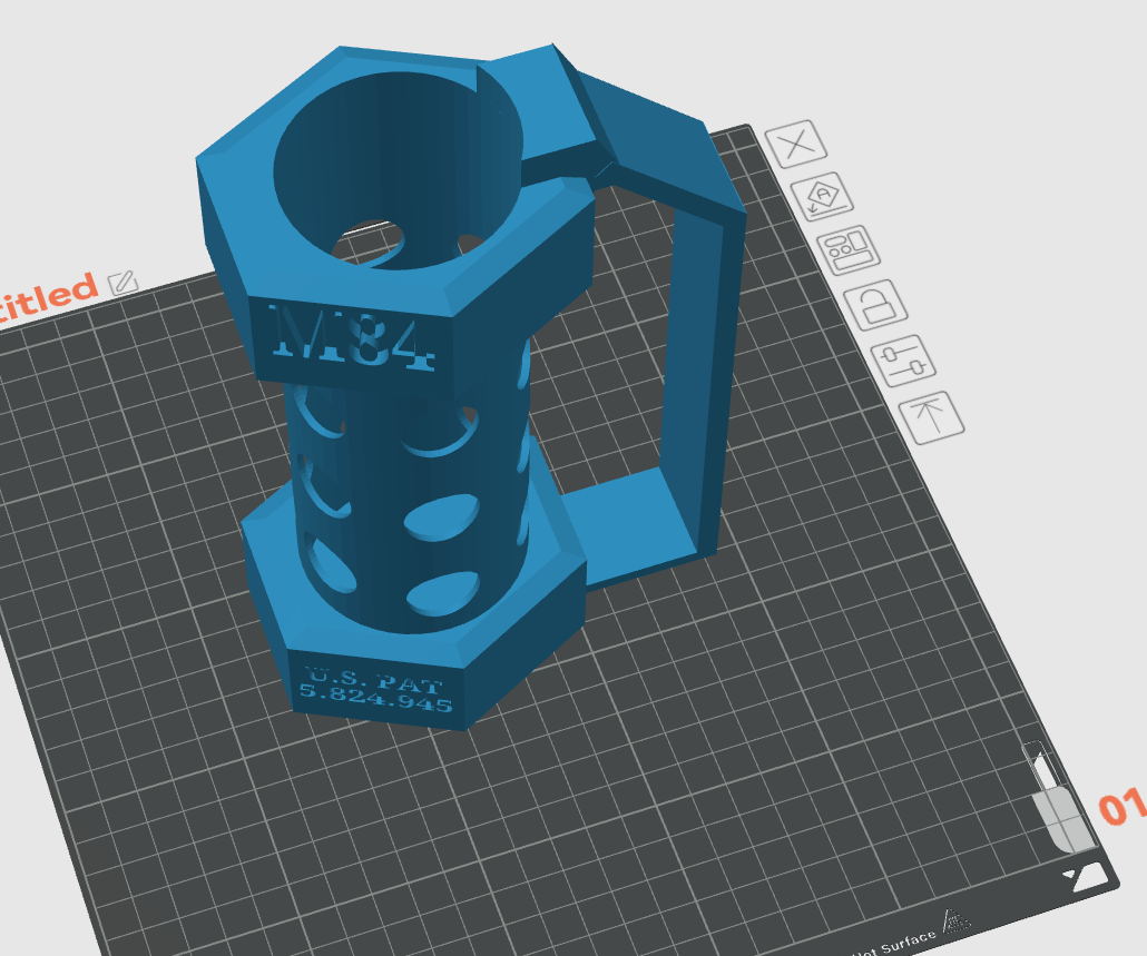 Slim Flashbang Can Holder