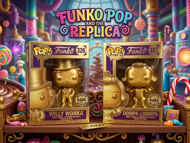 Wonka & Oompa Funko Pop Collectible Figures
