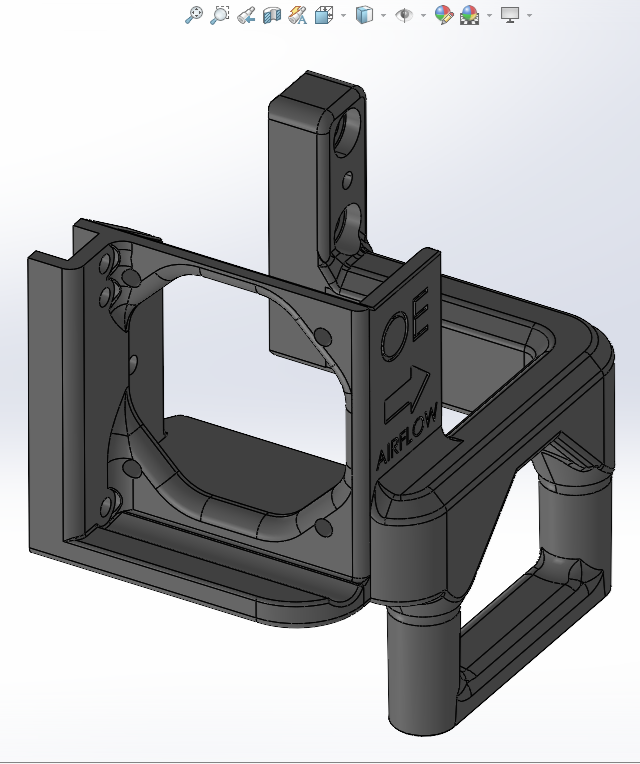 Stew675 Beacon Simmetric Holder Reworked for QIDI Plus4