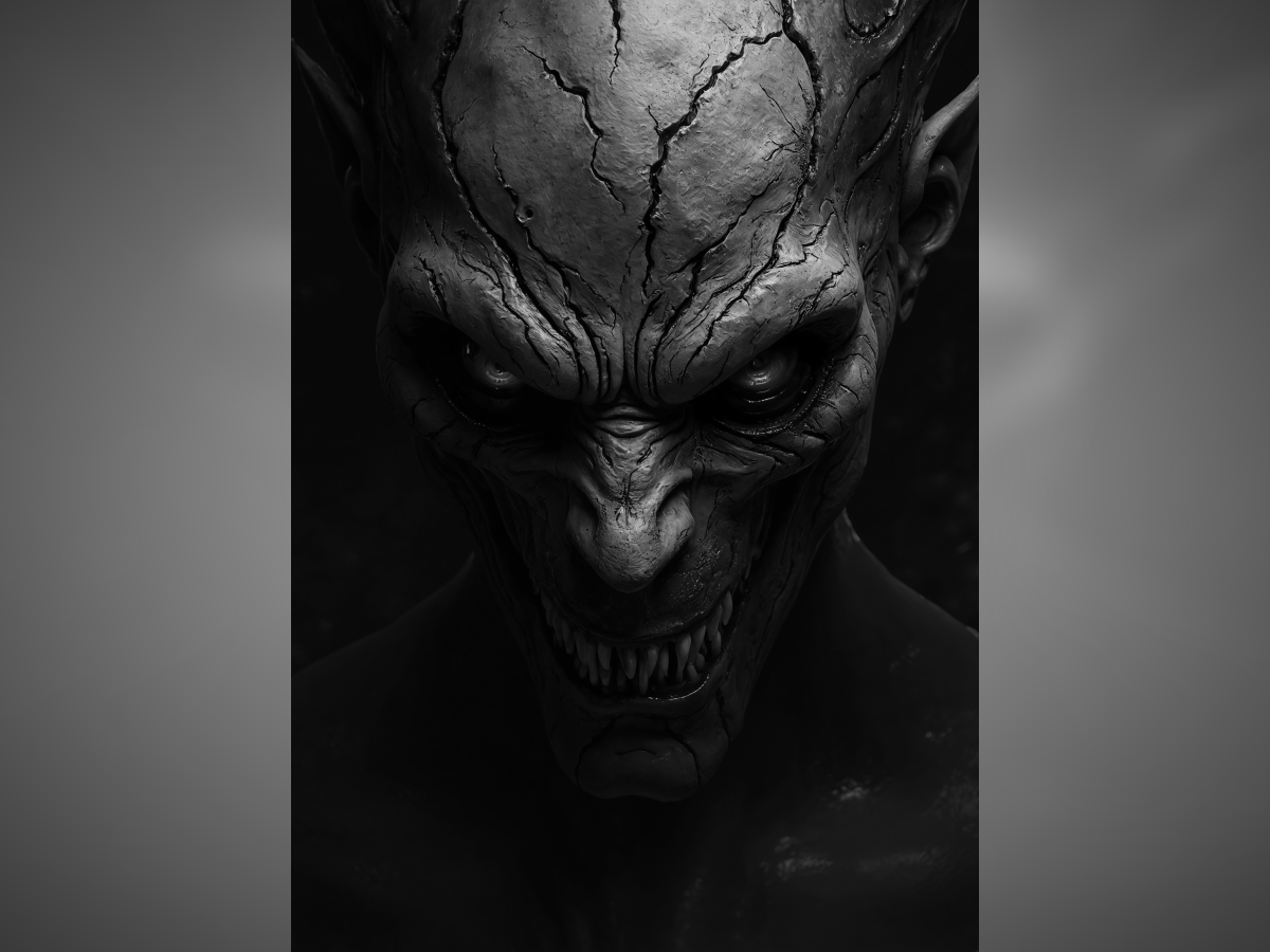 Demon Grin Hueforge