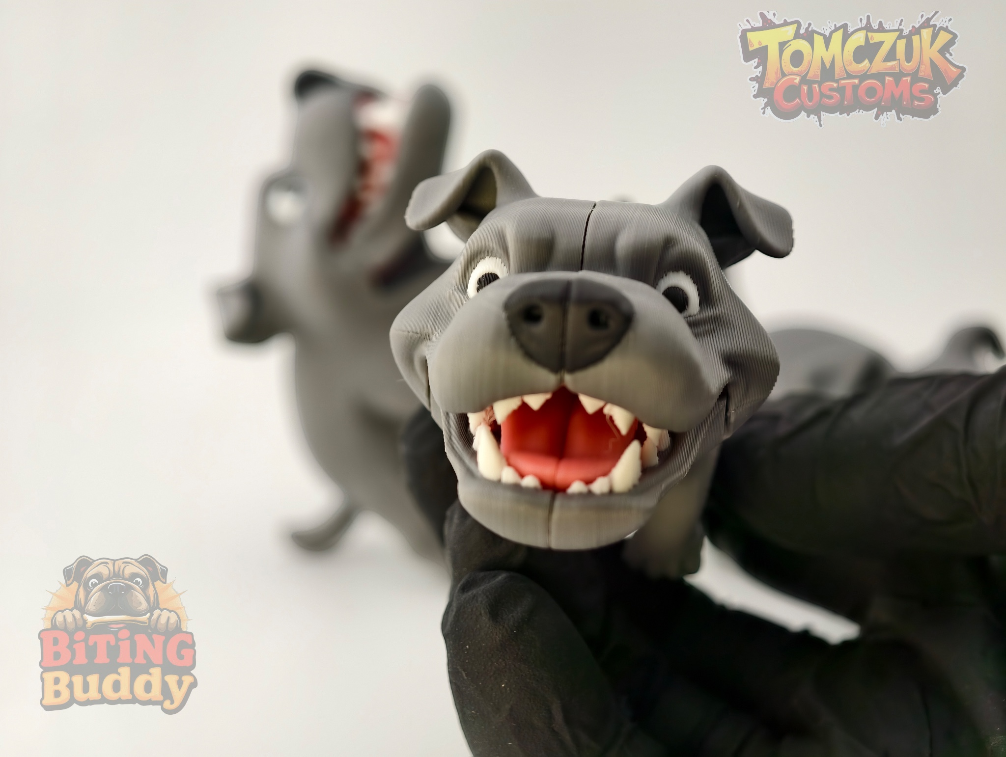 Biting Buddy – Pit Bull (Articulated Jaw)