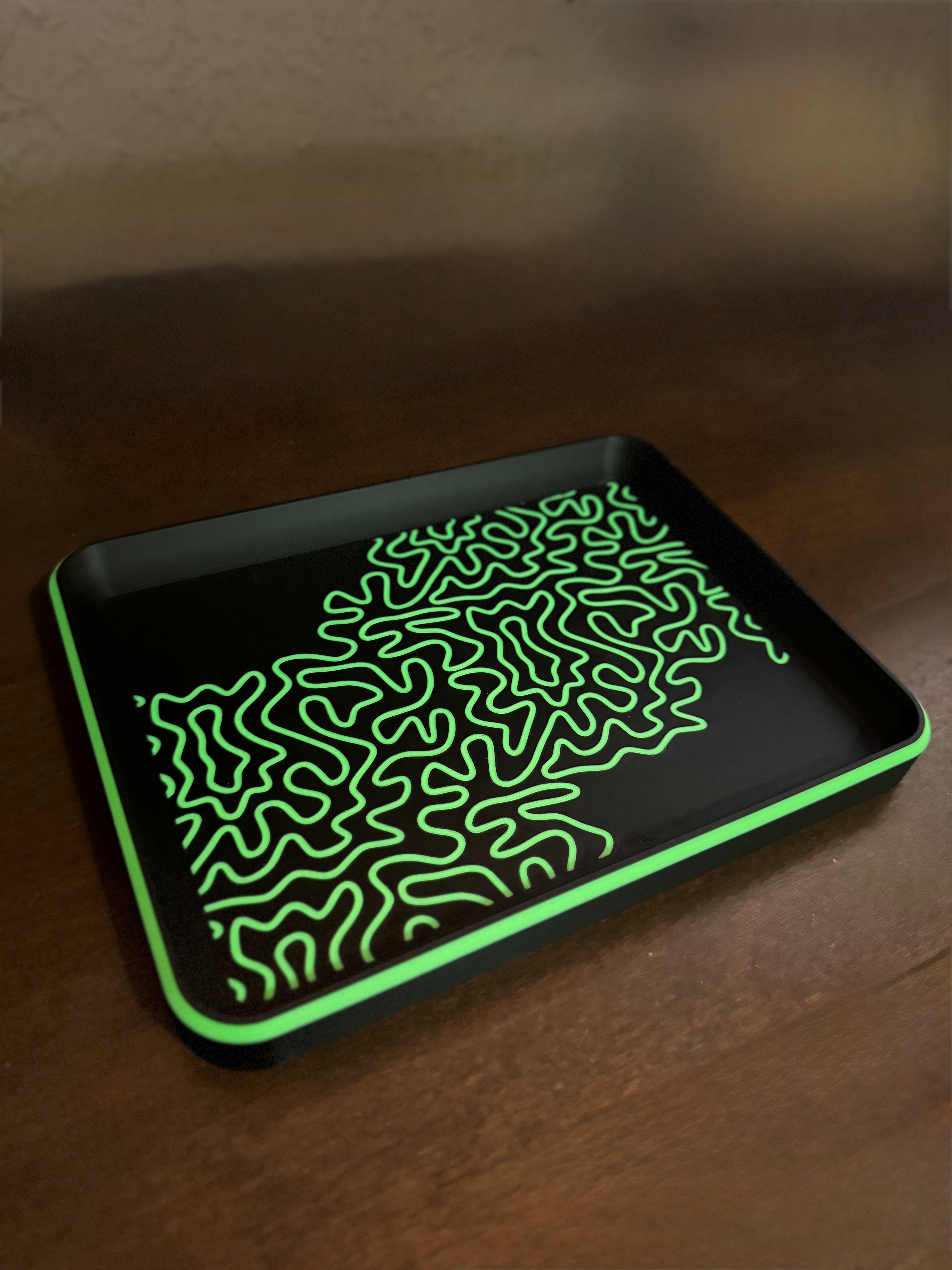 EDC Tray-Abstract Pattern