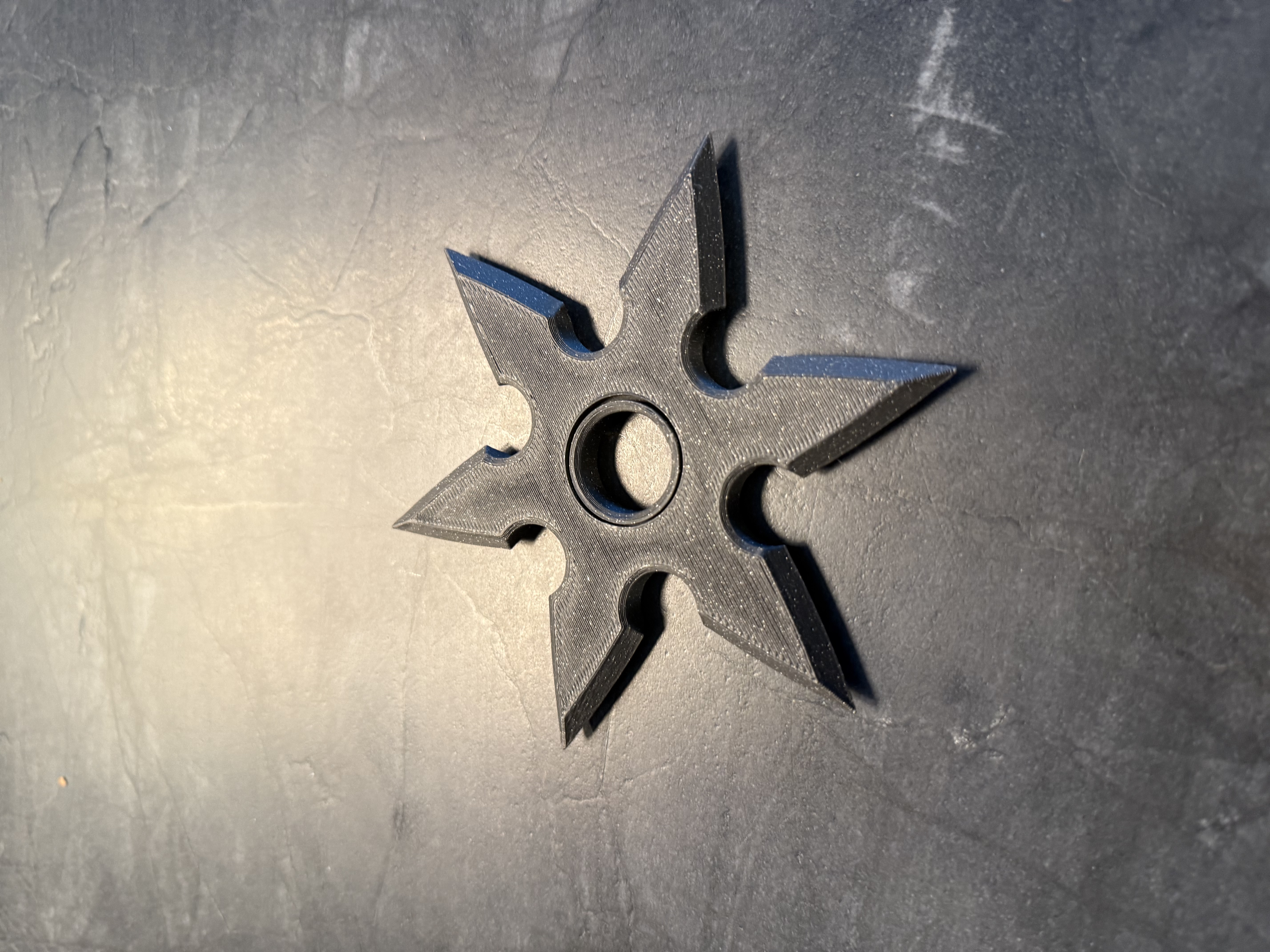 Shuriken Fidget Spinner With Bearing