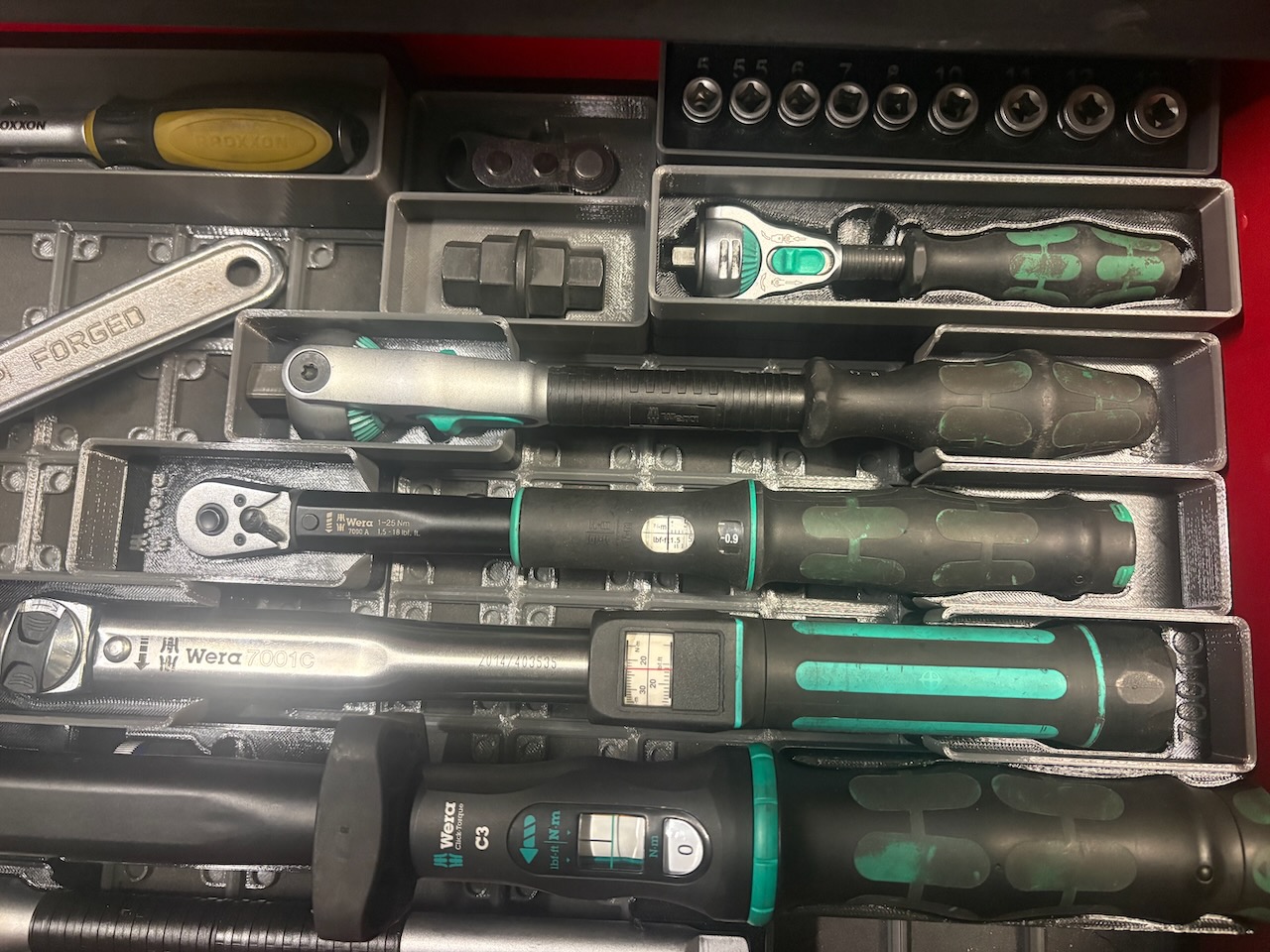 Gridfinity for Wera 8000C 3D model