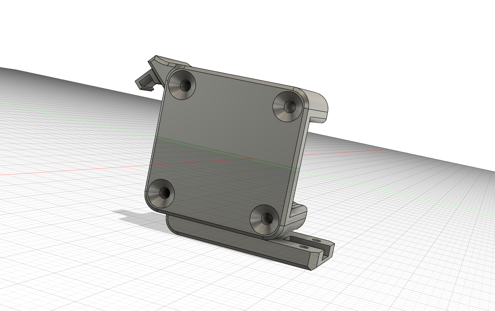 ender 3 motor cover with cable bracket and end stop relocation