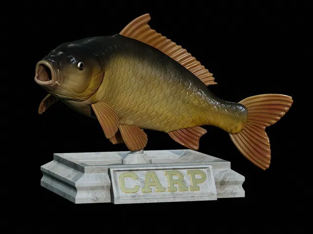 Common Carp Trophy – Design 1