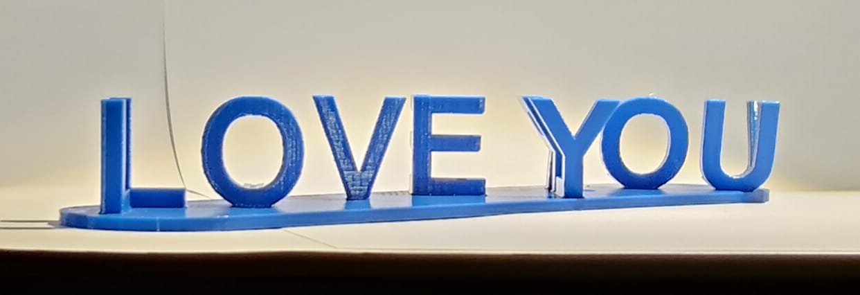 FLIP WORD 3D "LOVE YOU, LIL PERV"