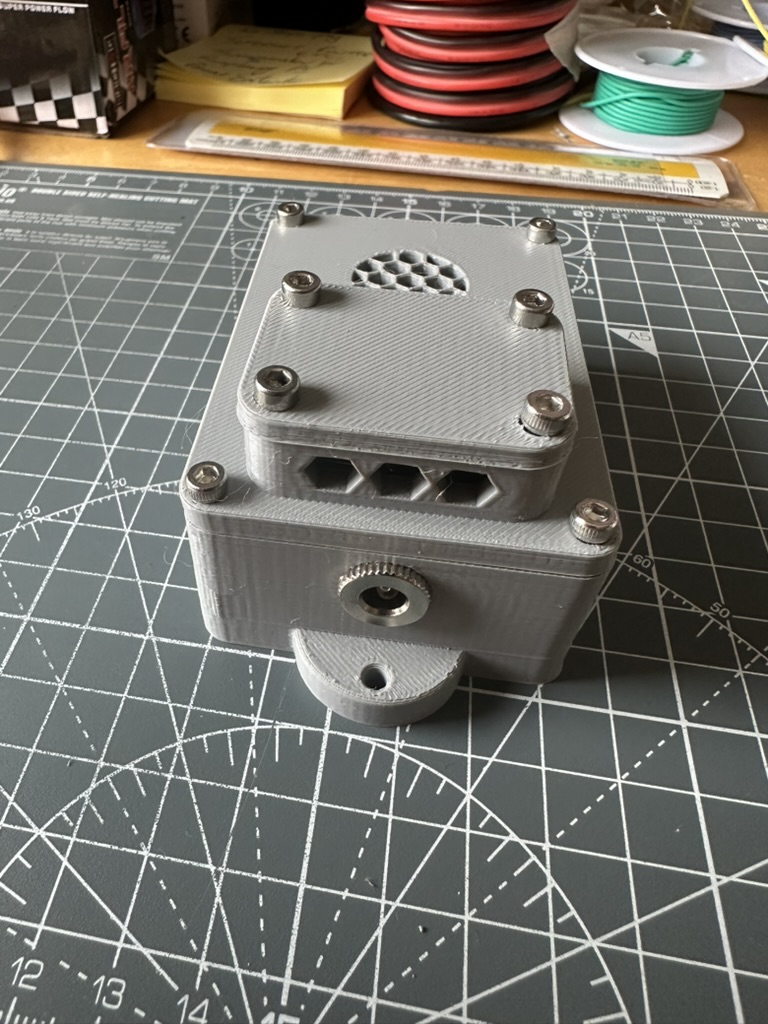 Case for Electrocookie 1/4 Stripboard, ESP32/ESP8266 and BME280