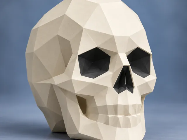 Low Poly Skull