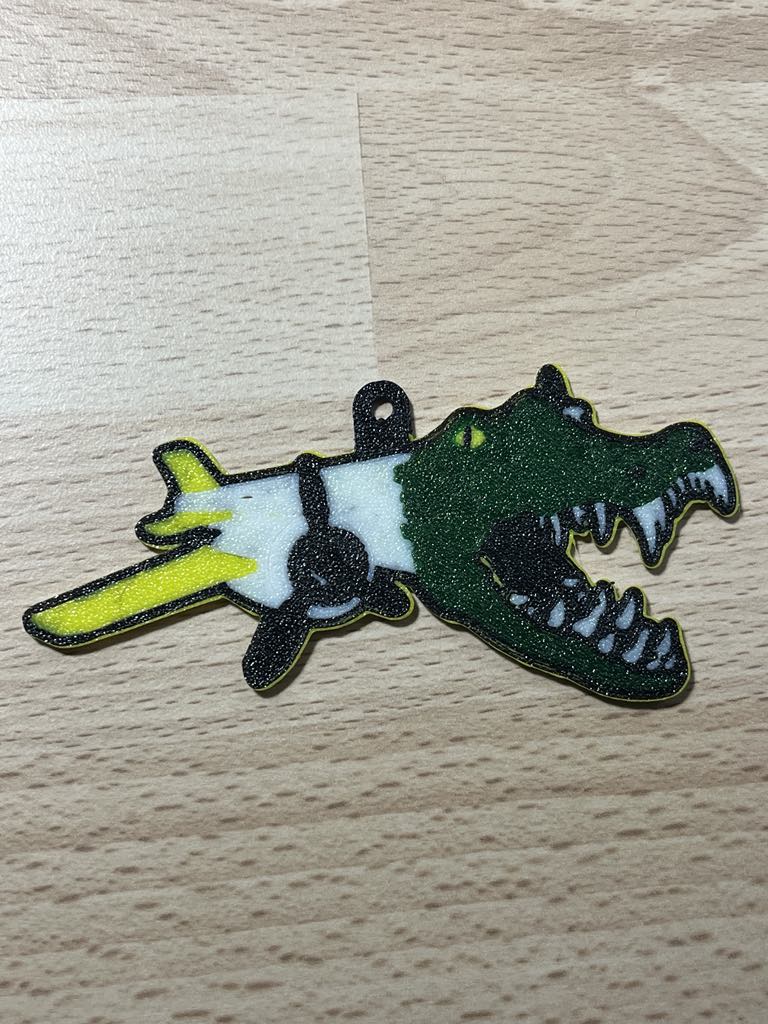 Bombardiro Crocodilo Keychain