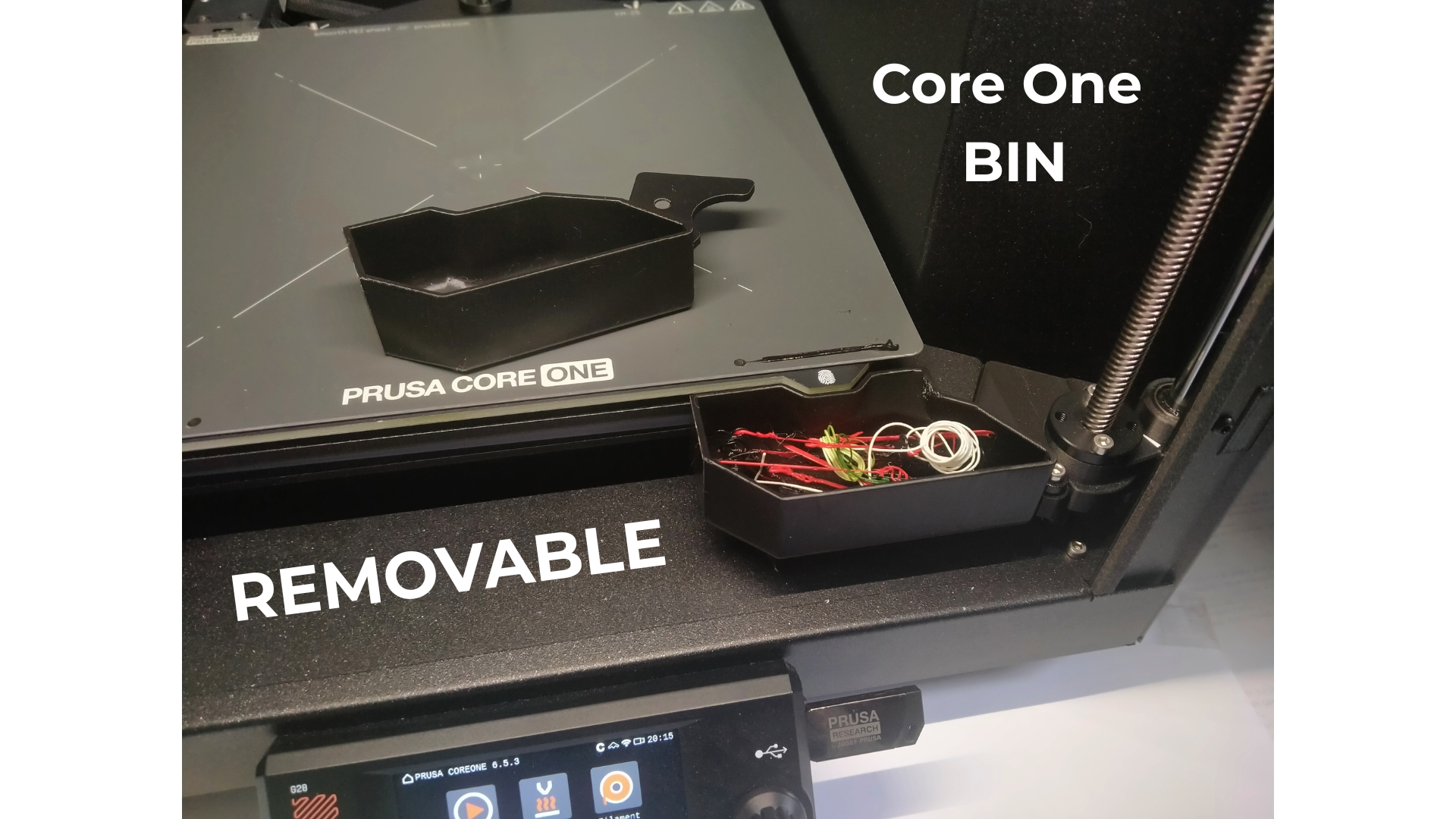 Removable Bin for Core One