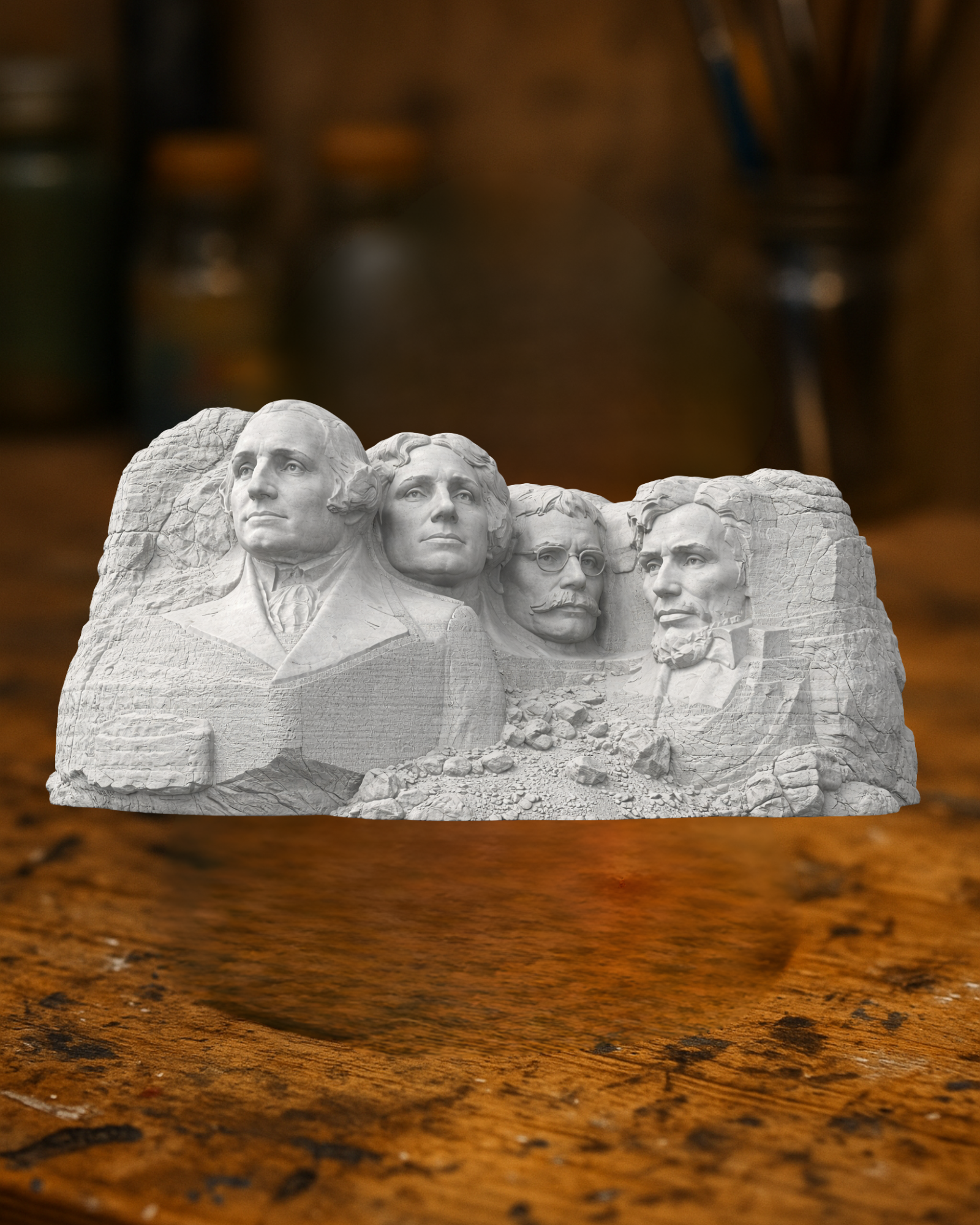 Mount Rushmore Sculpture — Iconic American Monument Statue