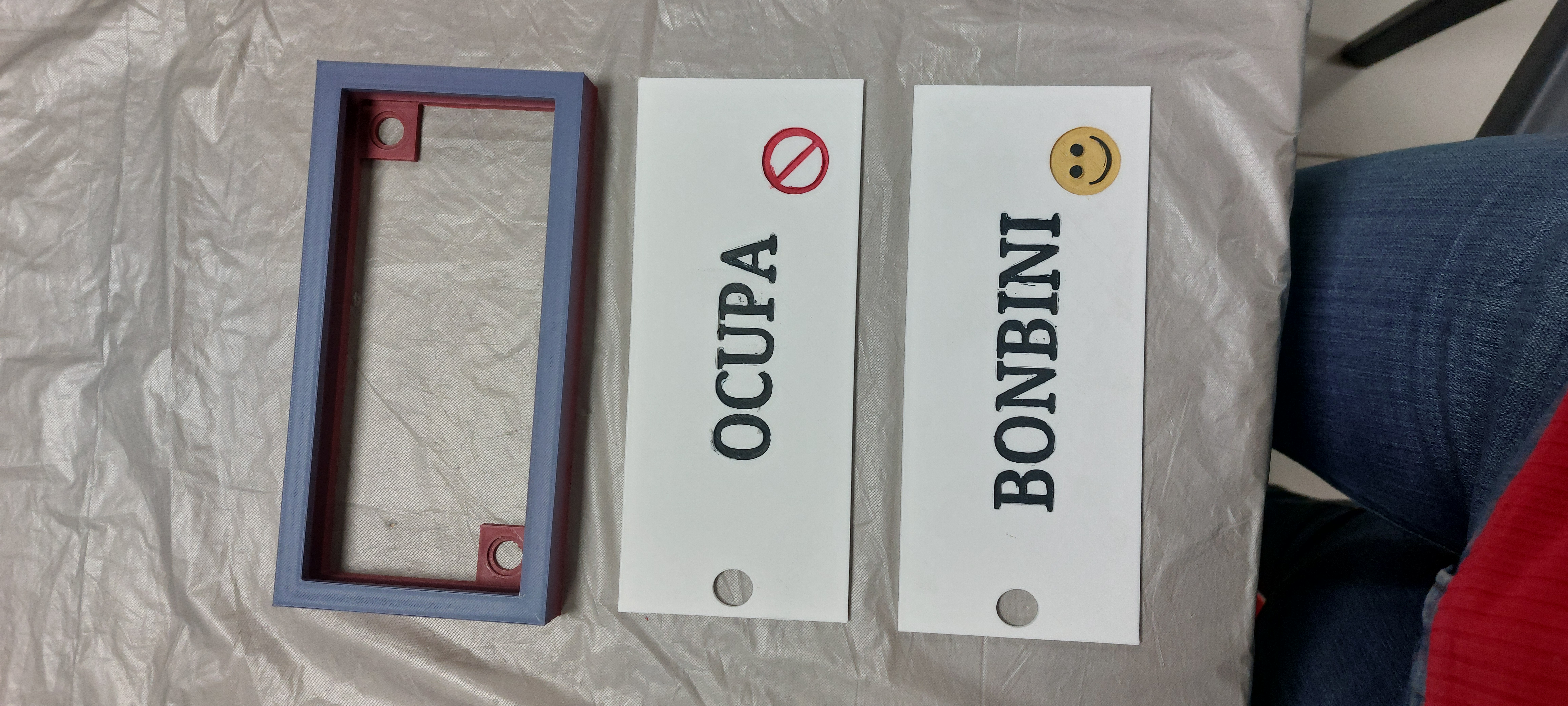 3D Printes Office Door Sign