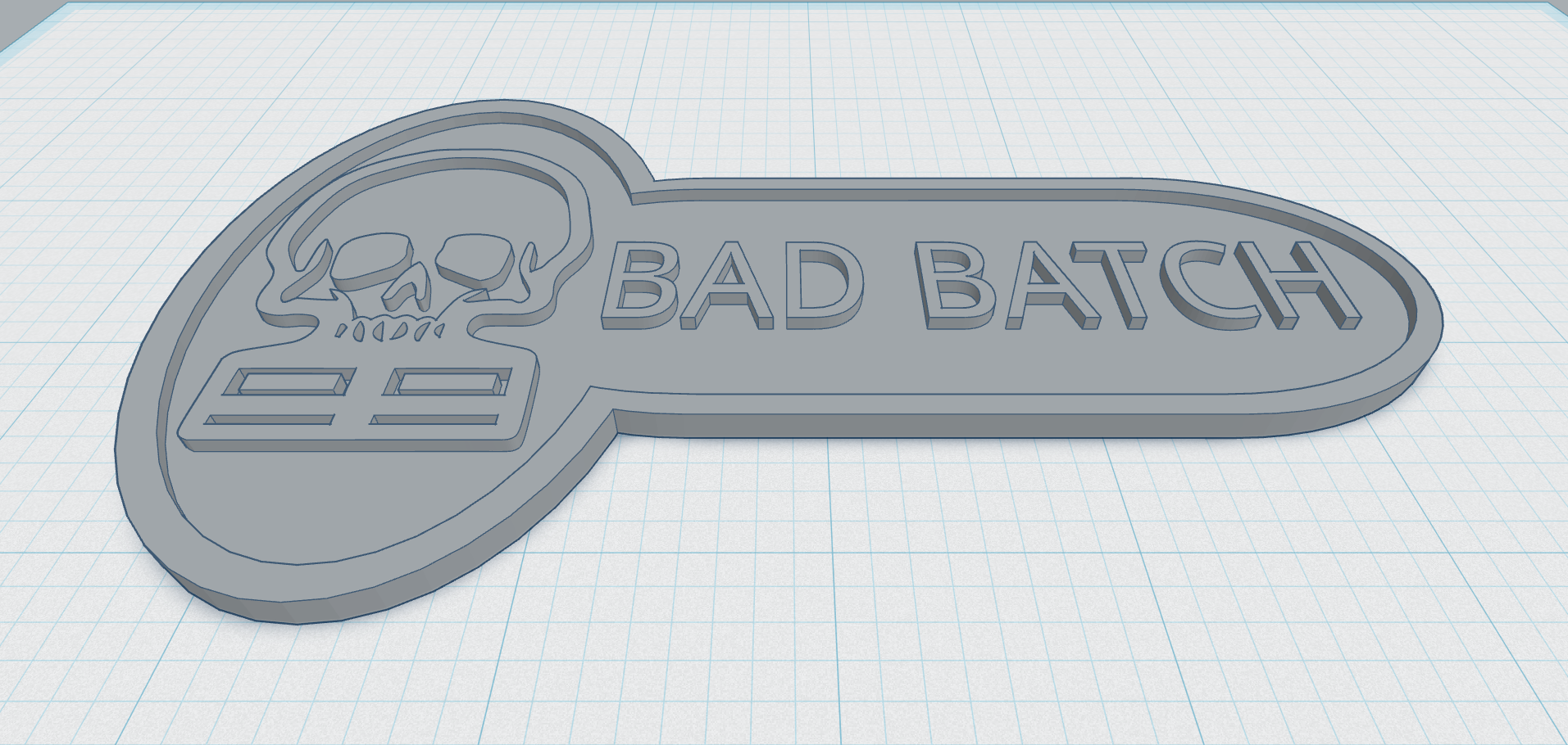 STAR WARS , BAD BATCH V2 NAME PLATE