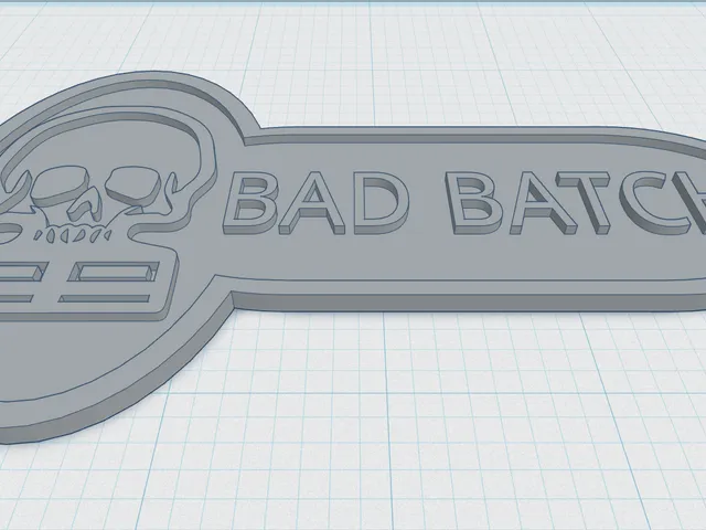 STAR WARS , BAD BATCH V2 NAME PLATE