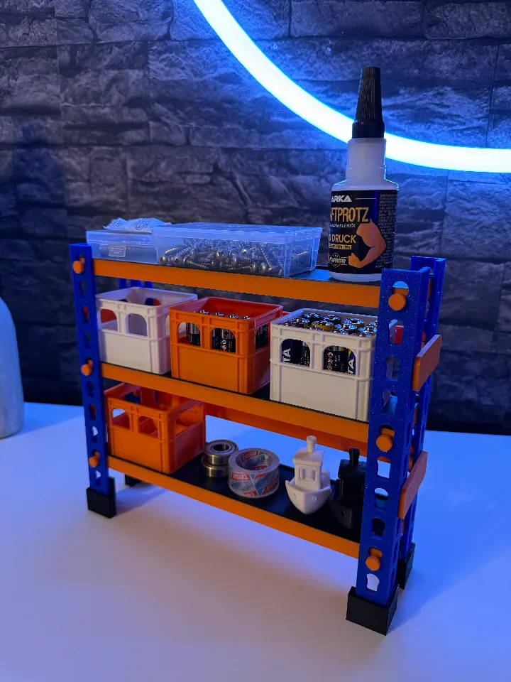 Bierkisten Regal by KK Print