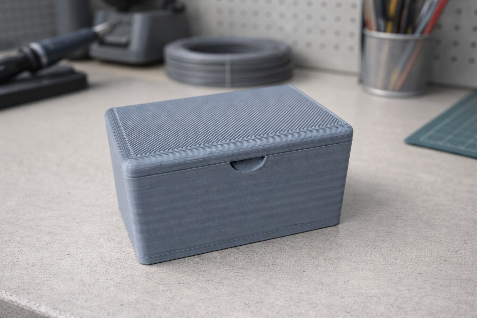 Box with magnetic lid / Krabička s magnetickým víčkem