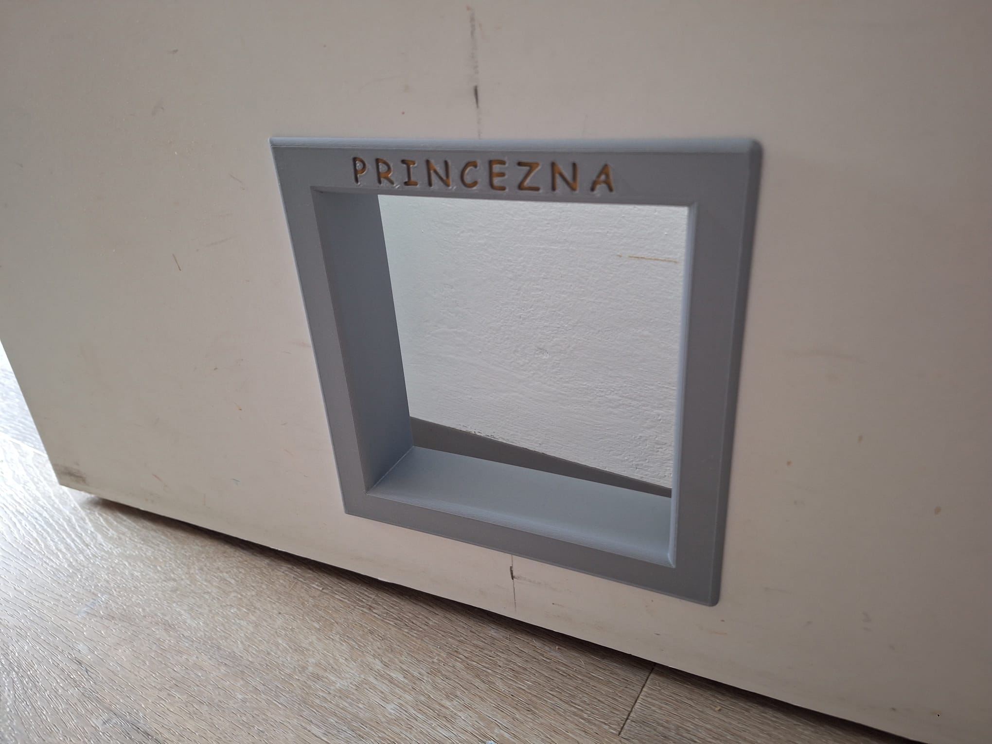 průlez pro kočku / cat door