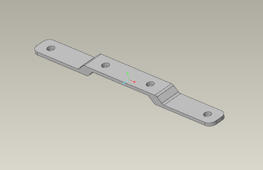 1950s Nash Metropolitan Rear License Plate Mount