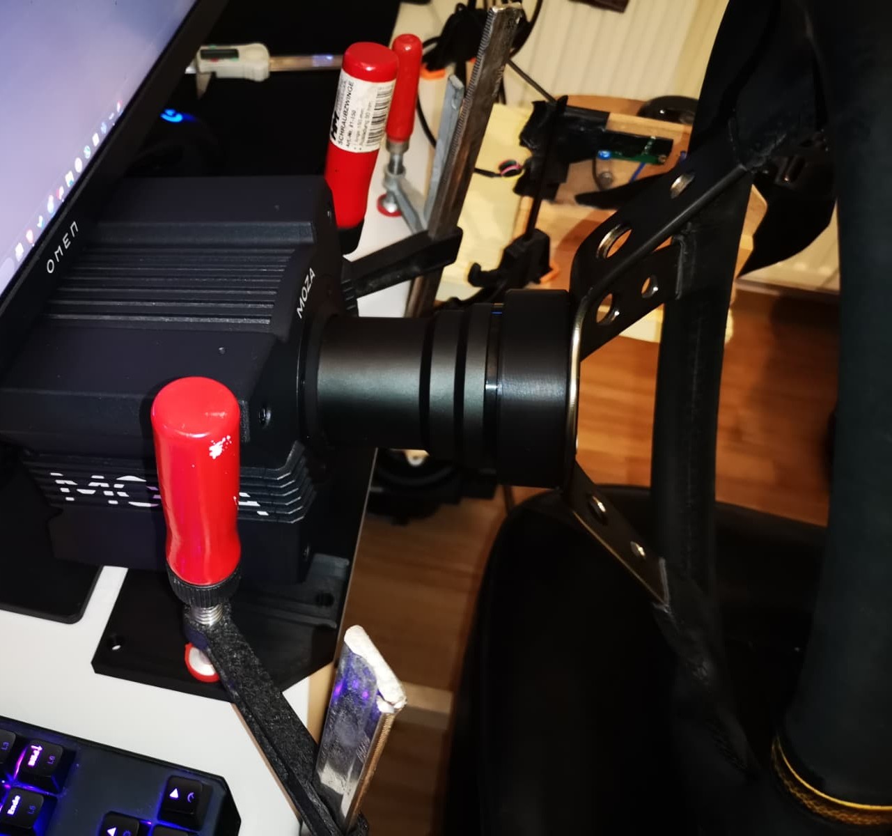 Moza R9 Wheel Adapter