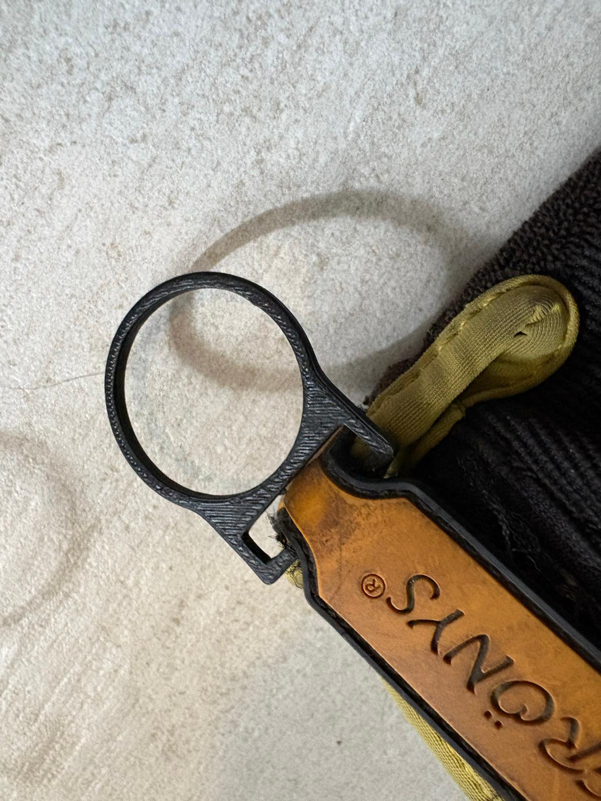 Handschuh Befestigung